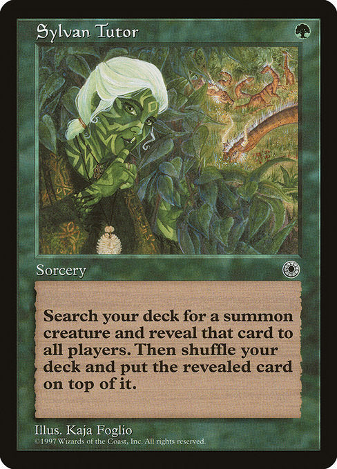 Sylvan Tutor [Portal] - Evolution TCG
