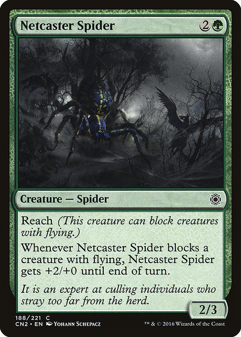 Netcaster Spider [Conspiracy: Take the Crown] - Evolution TCG