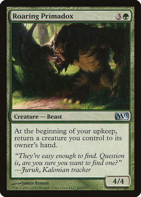 Roaring Primadox [Magic 2013] - Evolution TCG