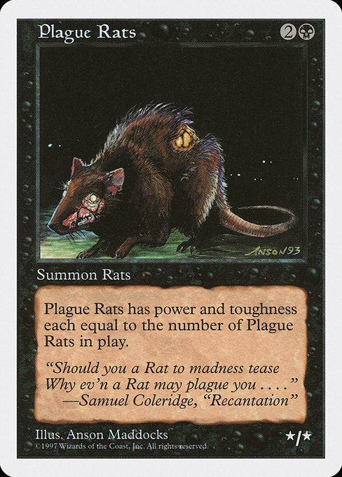Plague Rats [Fifth Edition] - Evolution TCG