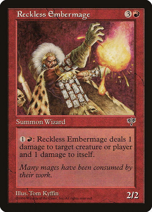 Reckless Embermage [Mirage] - Evolution TCG