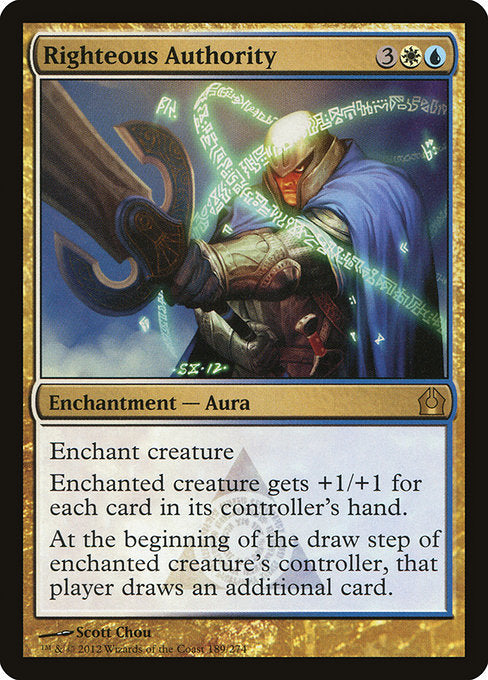 Righteous Authority [Return to Ravnica] - Evolution TCG