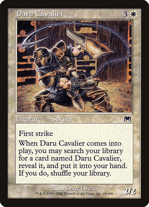 Daru Cavalier [Onslaught] - Evolution TCG