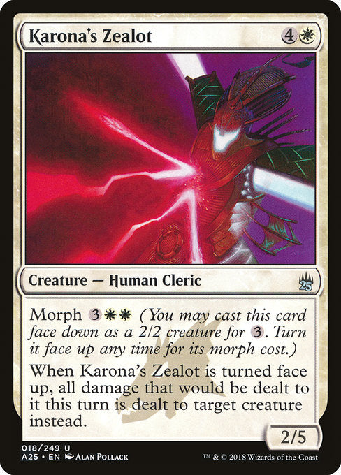 Karona's Zealot [Masters 25] - Evolution TCG