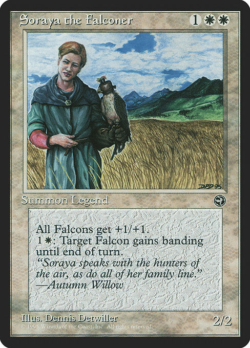 Soraya the Falconer [Homelands] - Evolution TCG