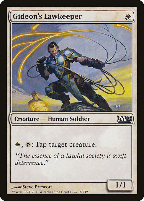 Gideon's Lawkeeper [Magic 2012] - Evolution TCG