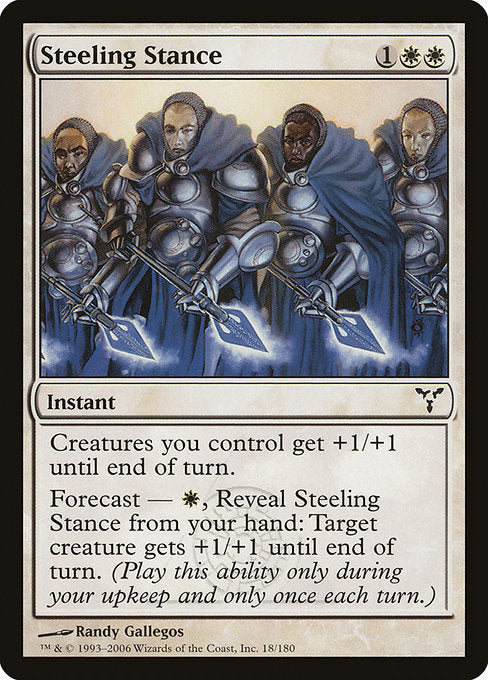 Steeling Stance [Dissension] - Evolution TCG