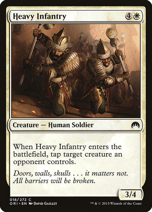 Heavy Infantry [Magic Origins] - Evolution TCG
