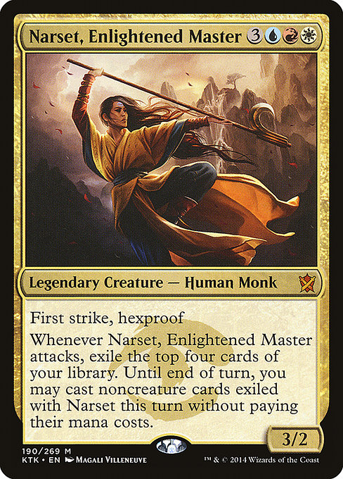 Narset, Enlightened Master [Khans of Tarkir] - Evolution TCG