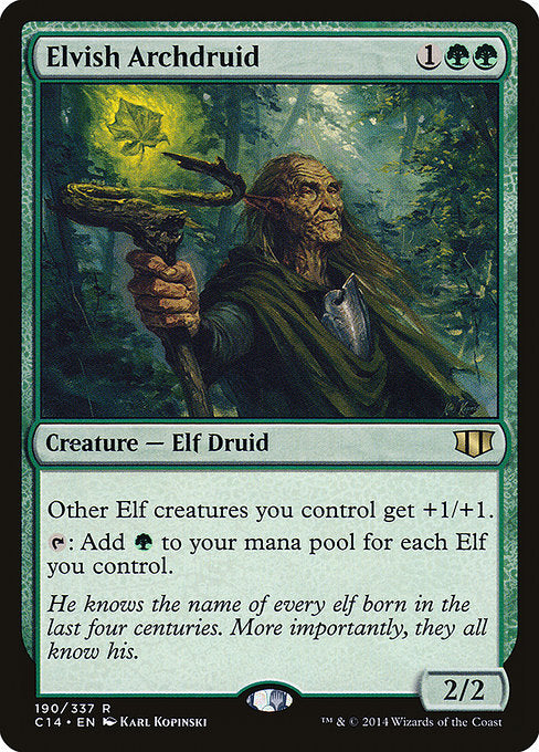 Elvish Archdruid [Commander 2014] - Evolution TCG