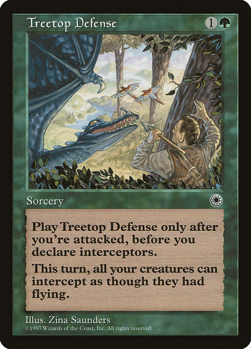 Treetop Defense [Portal] - Evolution TCG