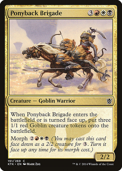 Ponyback Brigade [Khans of Tarkir] - Evolution TCG