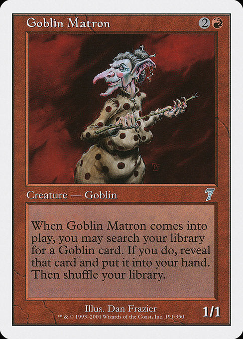 Goblin Matron [Seventh Edition] - Evolution TCG