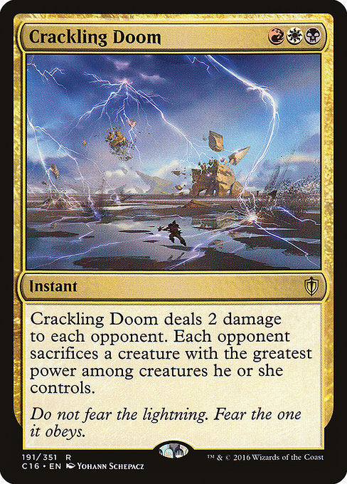 Crackling Doom [Commander 2016] - Evolution TCG