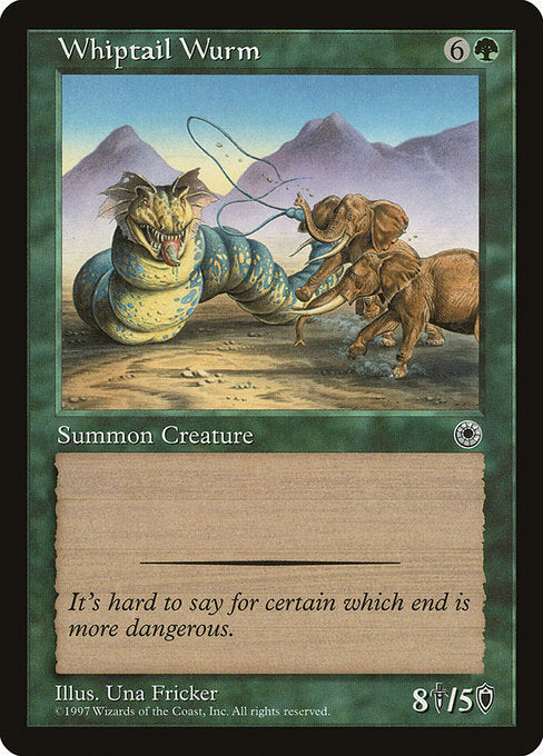 Whiptail Wurm [Portal] - Evolution TCG