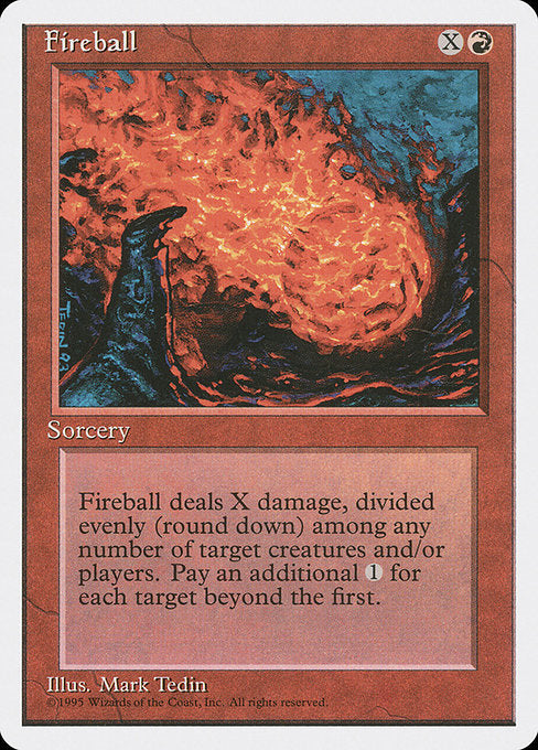 Fireball [Fourth Edition] - Evolution TCG