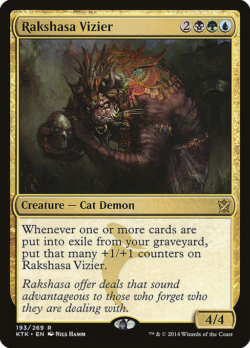 Rakshasa Vizier [Khans of Tarkir] - Evolution TCG