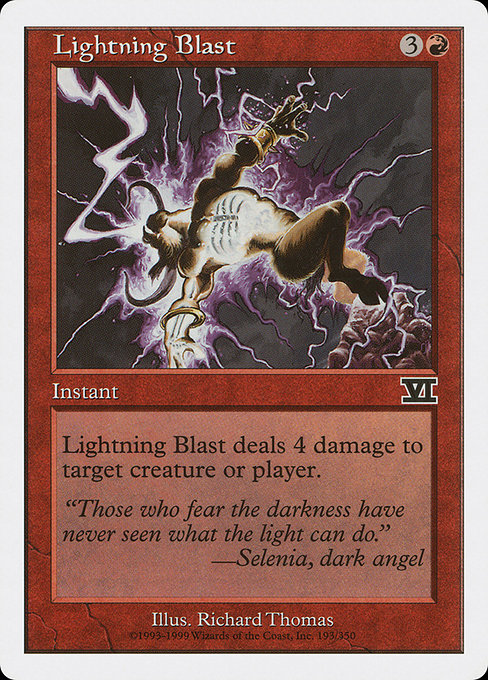 Lightning Blast [Classic Sixth Edition] - Evolution TCG