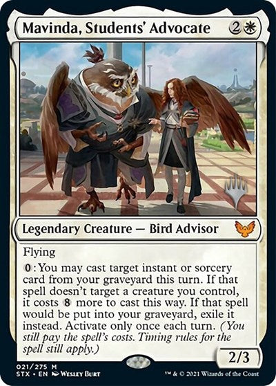 Mavinda, Students' Advocate (Promo Pack) [Strixhaven: School of Mages Promos] - Evolution TCG