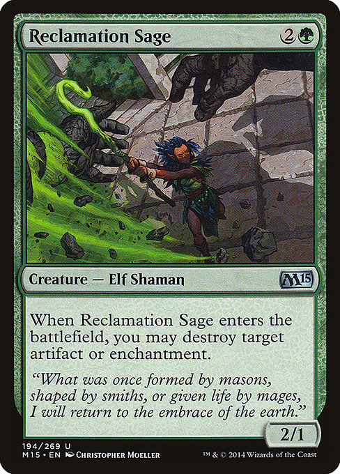Reclamation Sage [Magic 2015] - Evolution TCG