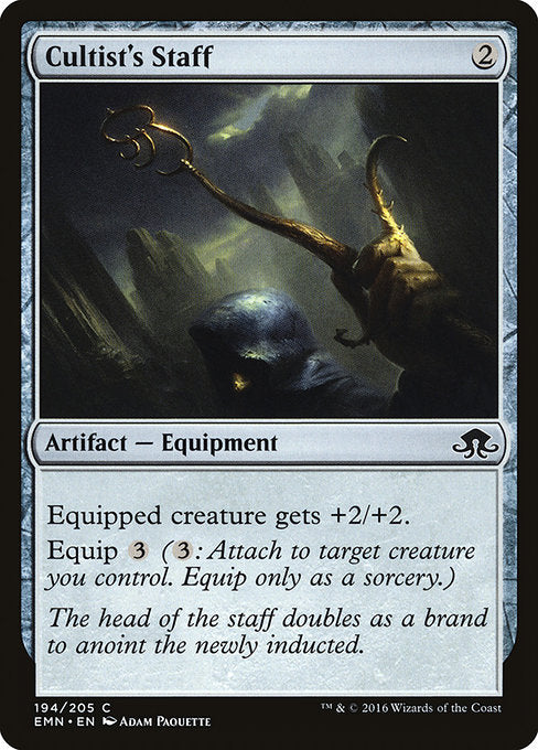 Cultist's Staff [Eldritch Moon] - Evolution TCG