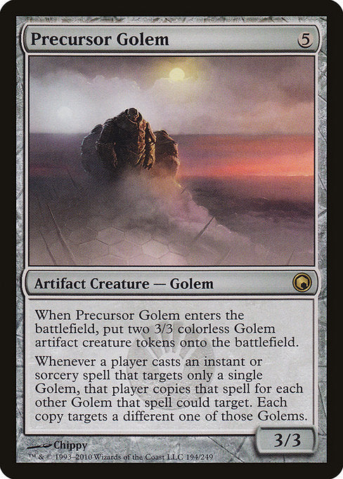 Precursor Golem [Scars of Mirrodin] - Evolution TCG