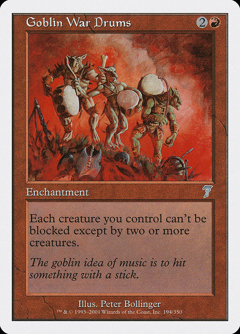 Goblin War Drums [Seventh Edition] - Evolution TCG