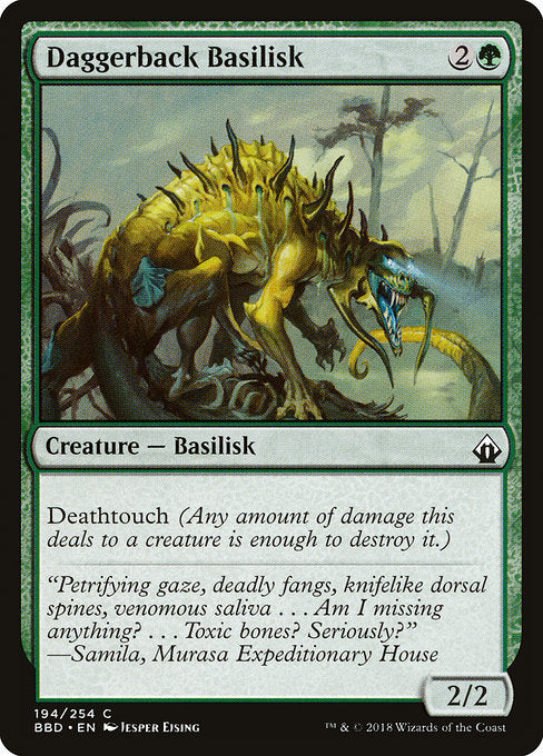 Daggerback Basilisk [Battlebond] - Evolution TCG