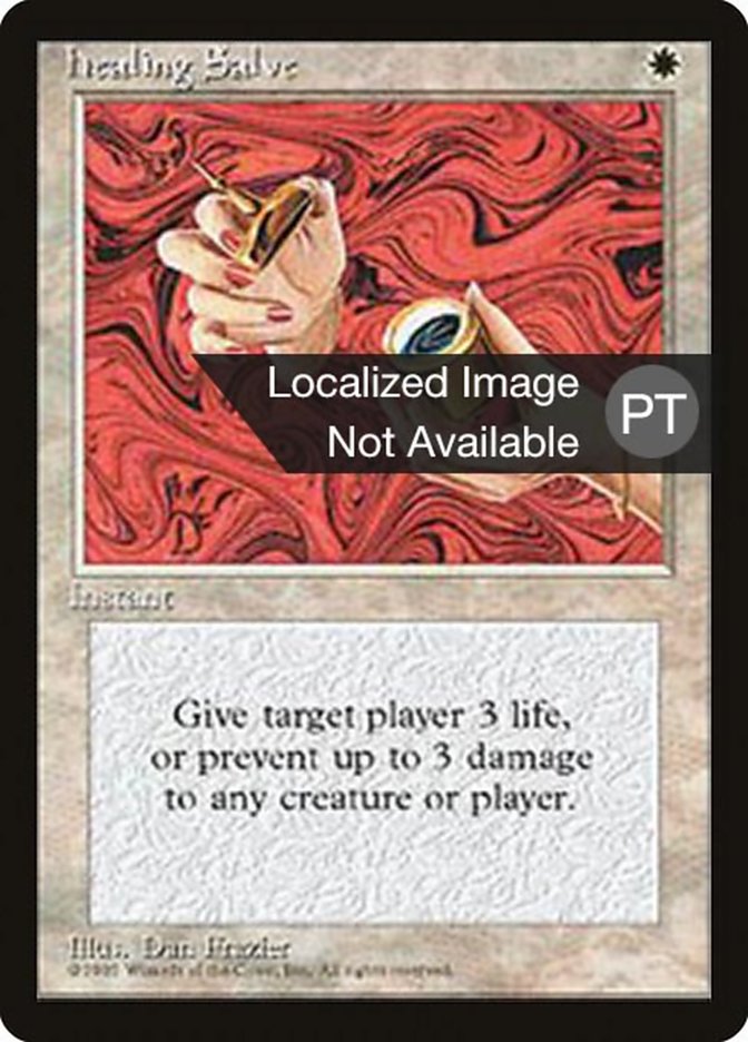 Healing Salve [Fourth Edition (Foreign Black Border)] - Evolution TCG