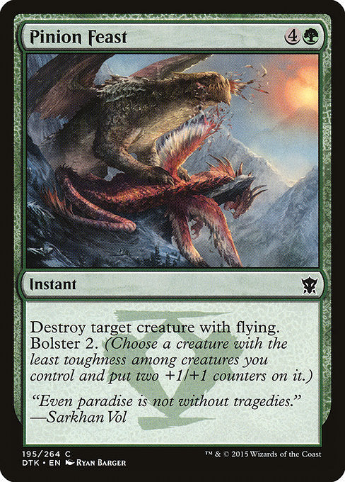 Pinion Feast [Dragons of Tarkir] - Evolution TCG