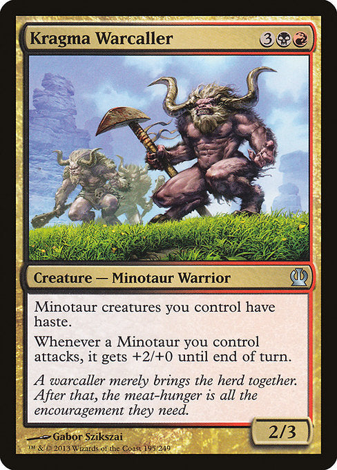 Kragma Warcaller [Theros] - Evolution TCG