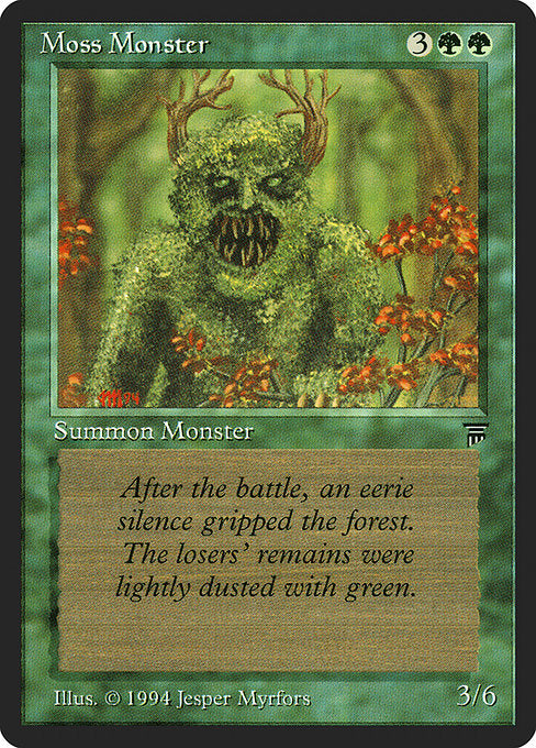 Moss Monster [Legends] - Evolution TCG