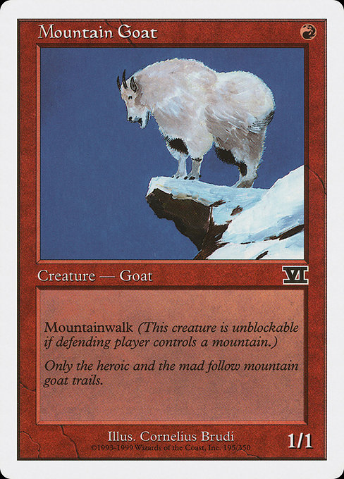 Mountain Goat [Classic Sixth Edition] - Evolution TCG