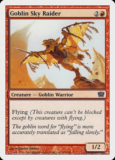 Goblin Sky Raider [Ninth Edition] - Evolution TCG