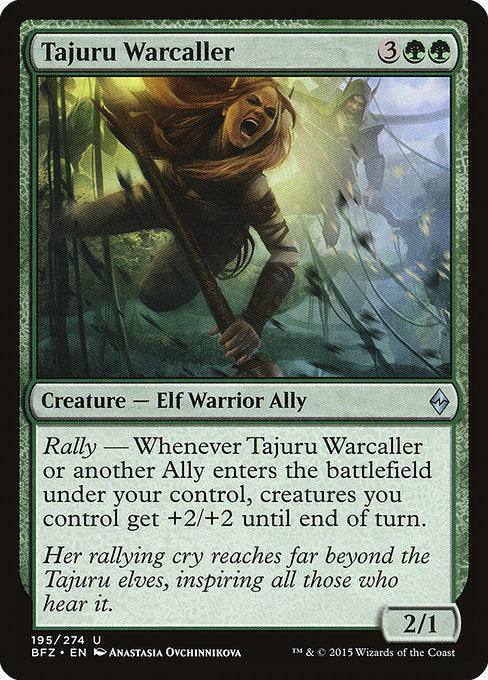 Tajuru Warcaller [Battle for Zendikar] - Evolution TCG