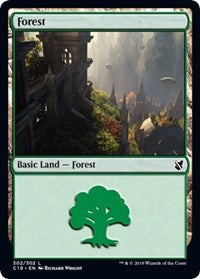 Forest (302) [Commander 2019] - Evolution TCG