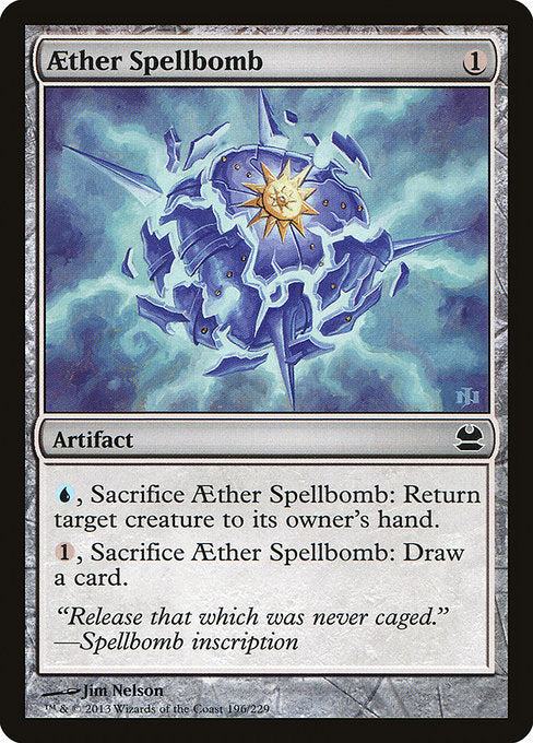 Aether Spellbomb [Modern Masters] - Evolution TCG