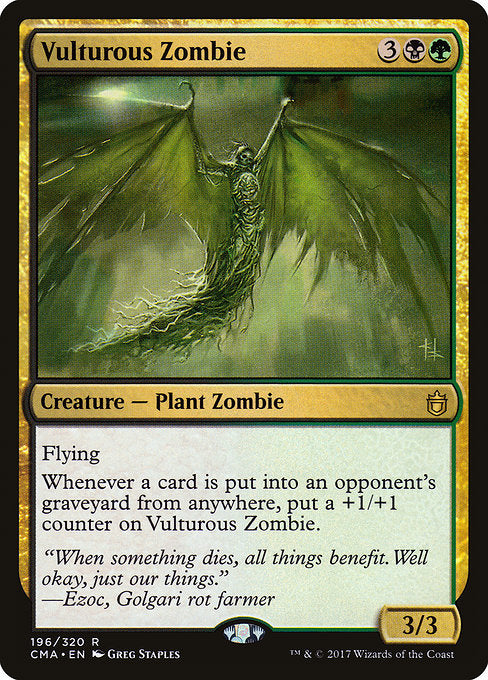 Vulturous Zombie [Commander Anthology] - Evolution TCG