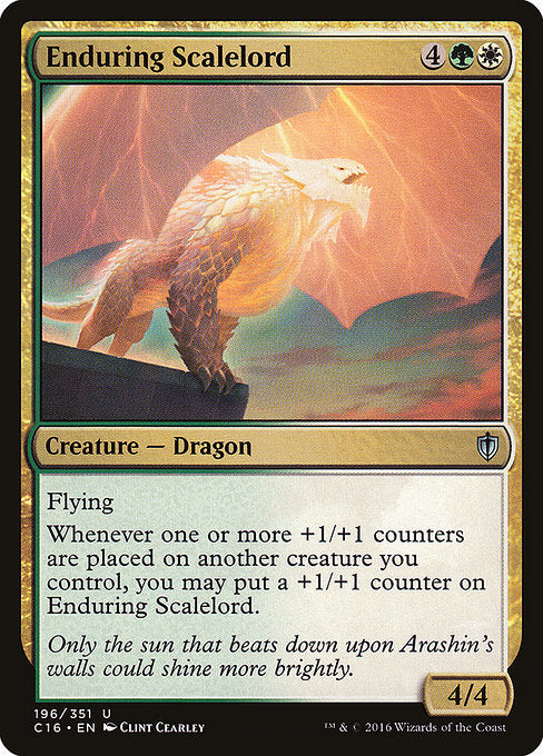 Enduring Scalelord [Commander 2016] - Evolution TCG