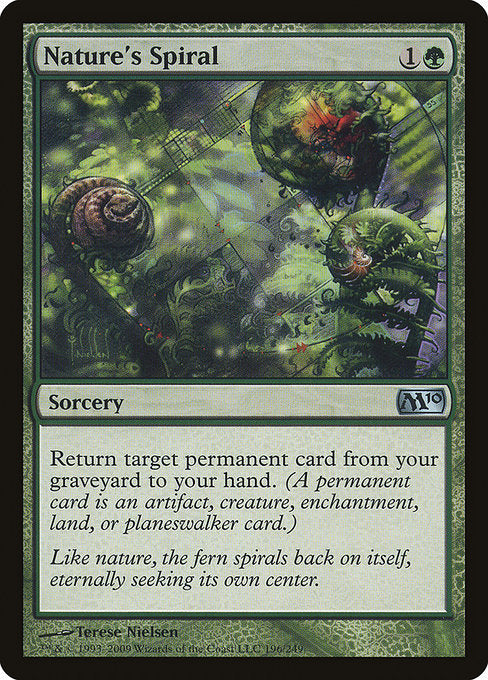 Nature's Spiral [Magic 2010] - Evolution TCG