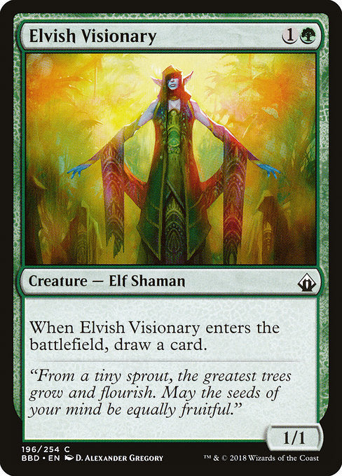 Elvish Visionary [Battlebond] - Evolution TCG