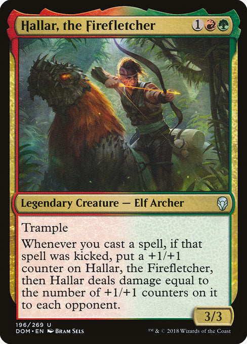 Hallar, the Firefletcher [Dominaria] - Evolution TCG