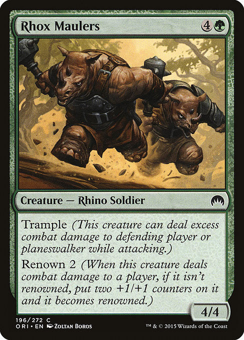 Rhox Maulers [Magic Origins] - Evolution TCG