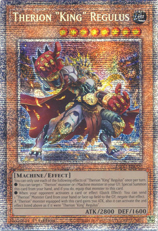 Therion King Regulus [DIFO-EN007] Starlight Rare - Evolution TCG
