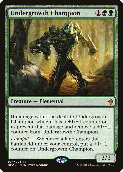 Undergrowth Champion [Battle for Zendikar] - Evolution TCG