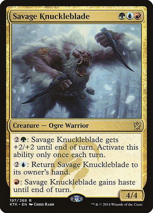 Savage Knuckleblade [Khans of Tarkir] - Evolution TCG