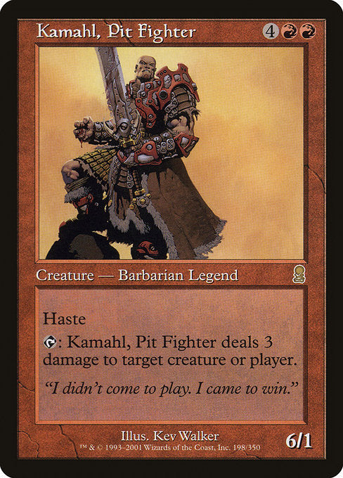 Kamahl, Pit Fighter [Odyssey] - Evolution TCG