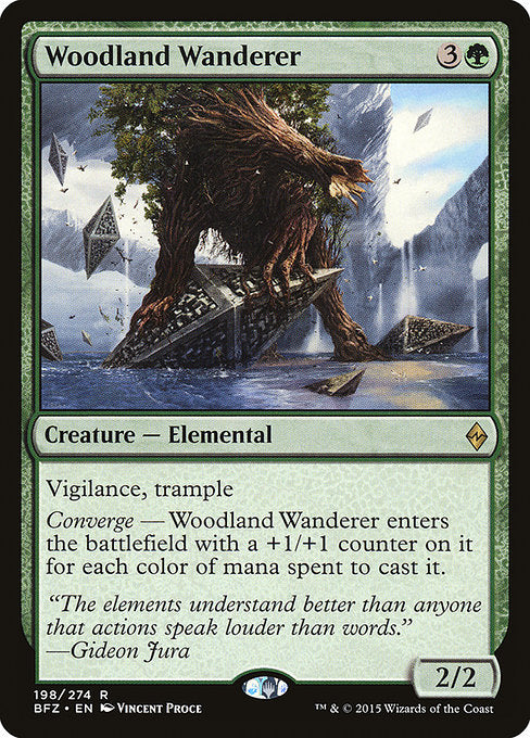 Woodland Wanderer [Battle for Zendikar] - Evolution TCG