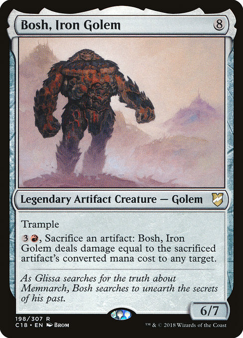 Bosh, Iron Golem [Commander 2018] - Evolution TCG