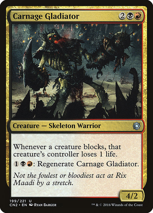 Carnage Gladiator [Conspiracy: Take the Crown] - Evolution TCG